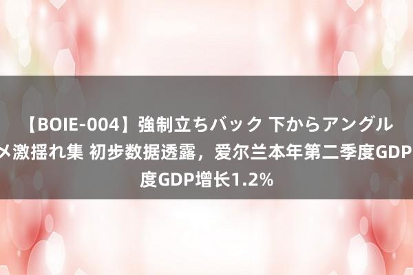 【BOIE-004】強制立ちバック 下からアングル巨乳激ハメ激揺れ集 初步数据透露，爱尔兰本年第二季度GDP增长1.2%